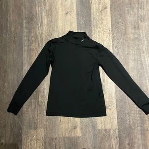 Nike Fit Dry mock neck shirt midweight layer women’s small medium